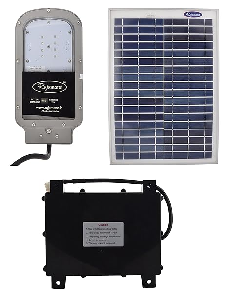 Rajamane 20 W Solar Street Lights (White)