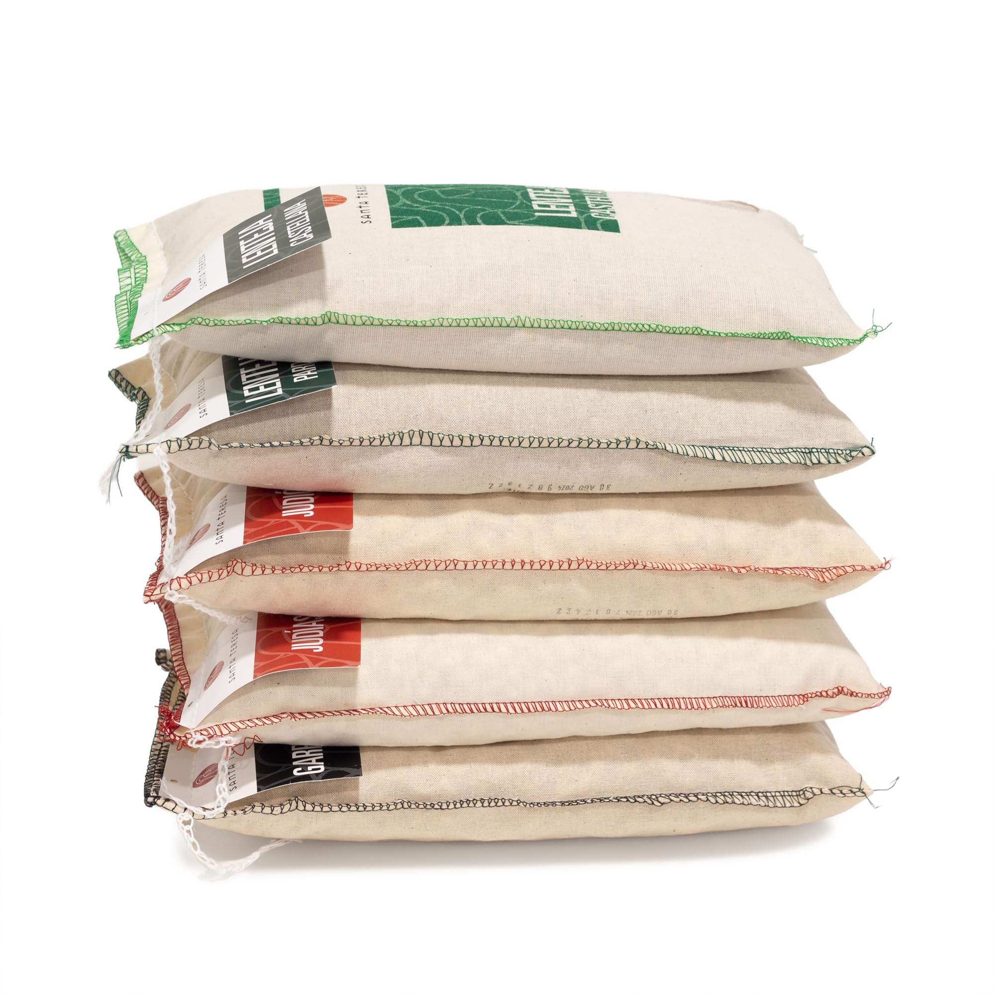 Santa Teresa Pack Guisos, Legumbres Categoría Extra, Lentejas Castellanas, Lentejas Pardiñas, Judión, Judías, Garbanzos, 5 kg