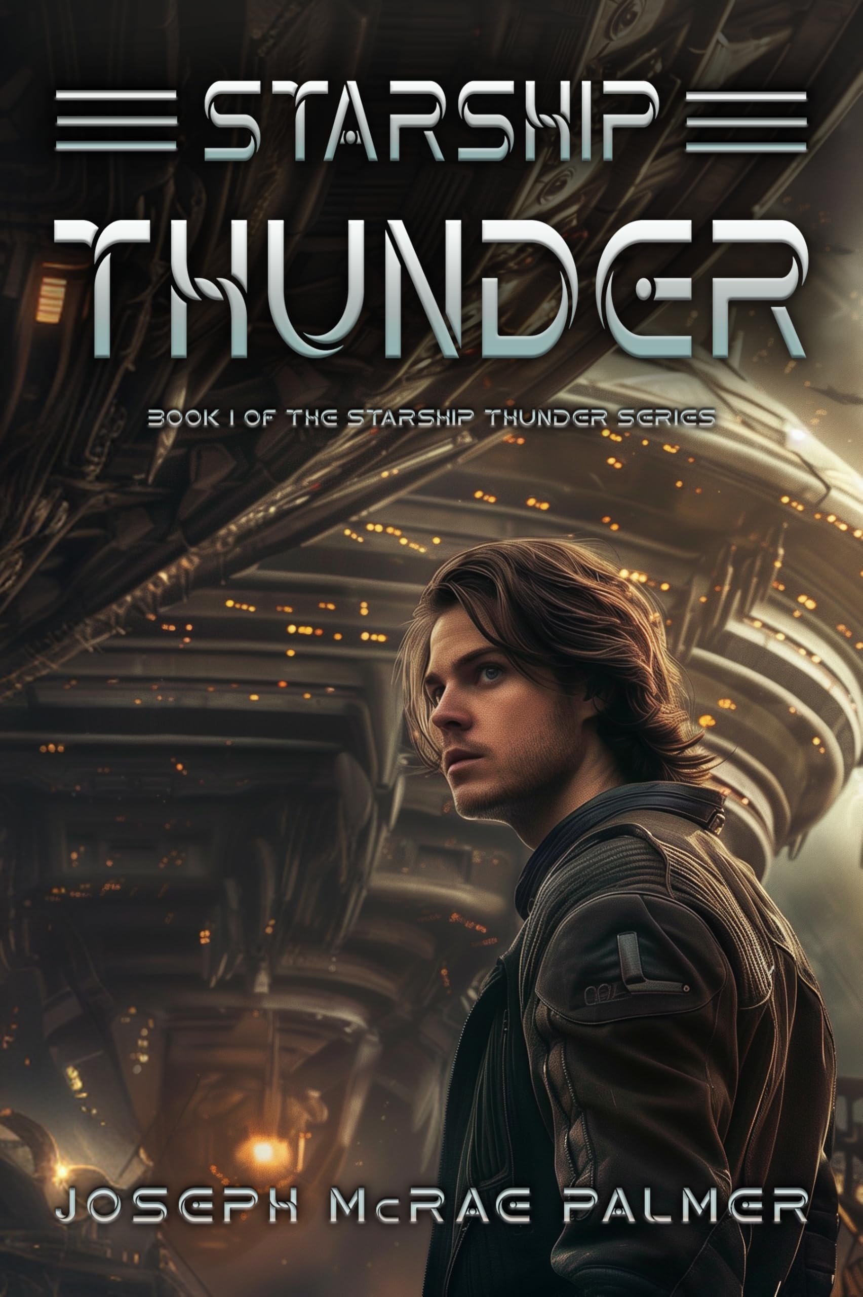 Book cover for Starship Thunder