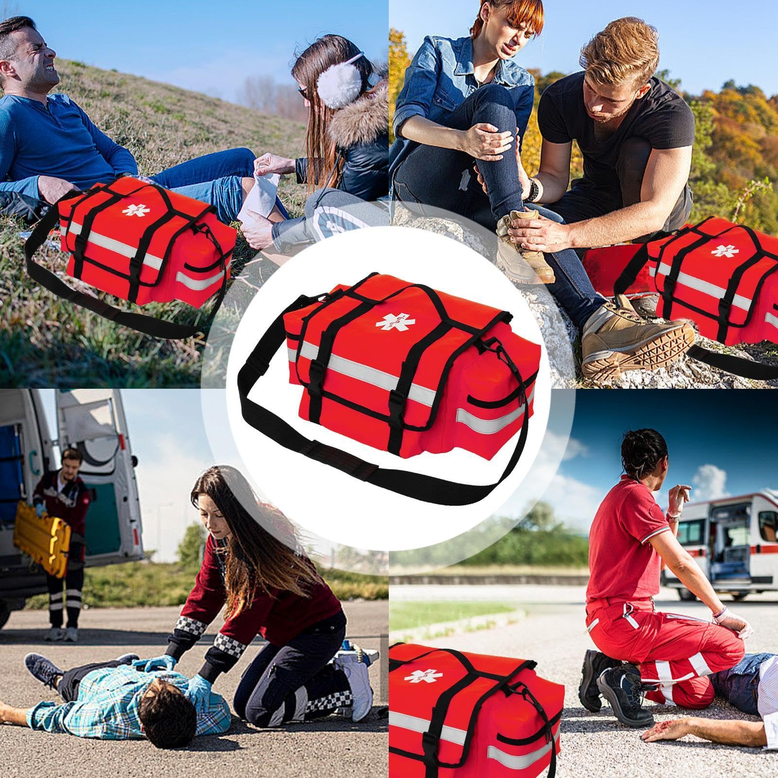 Bolsa de supervivencia al aire libre, bolsa compacta para equipos al aire libre, bolsa de tela montada en el coche, bolsa de supervivencia de 15 l, bolsa de supervivencia de gran capacidad, bolsa de
