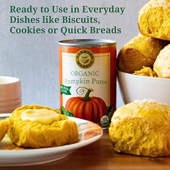 Farmer's Market Foods Canned Organic Pumpkin Puree, 15 Ounce (Pack of 12)
