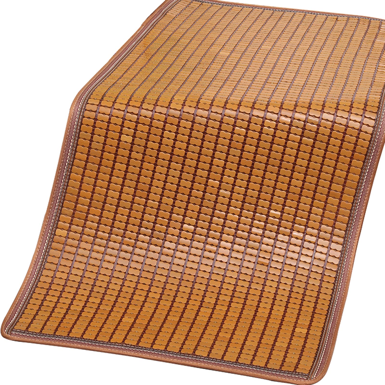 Tappetino refrigerante in bambù per l'estate, portatile, traspirante, design pieghevole per un ottimo Sp T su letto e divano, ideale per viaggi e uso domestico, 180 x 220 cm