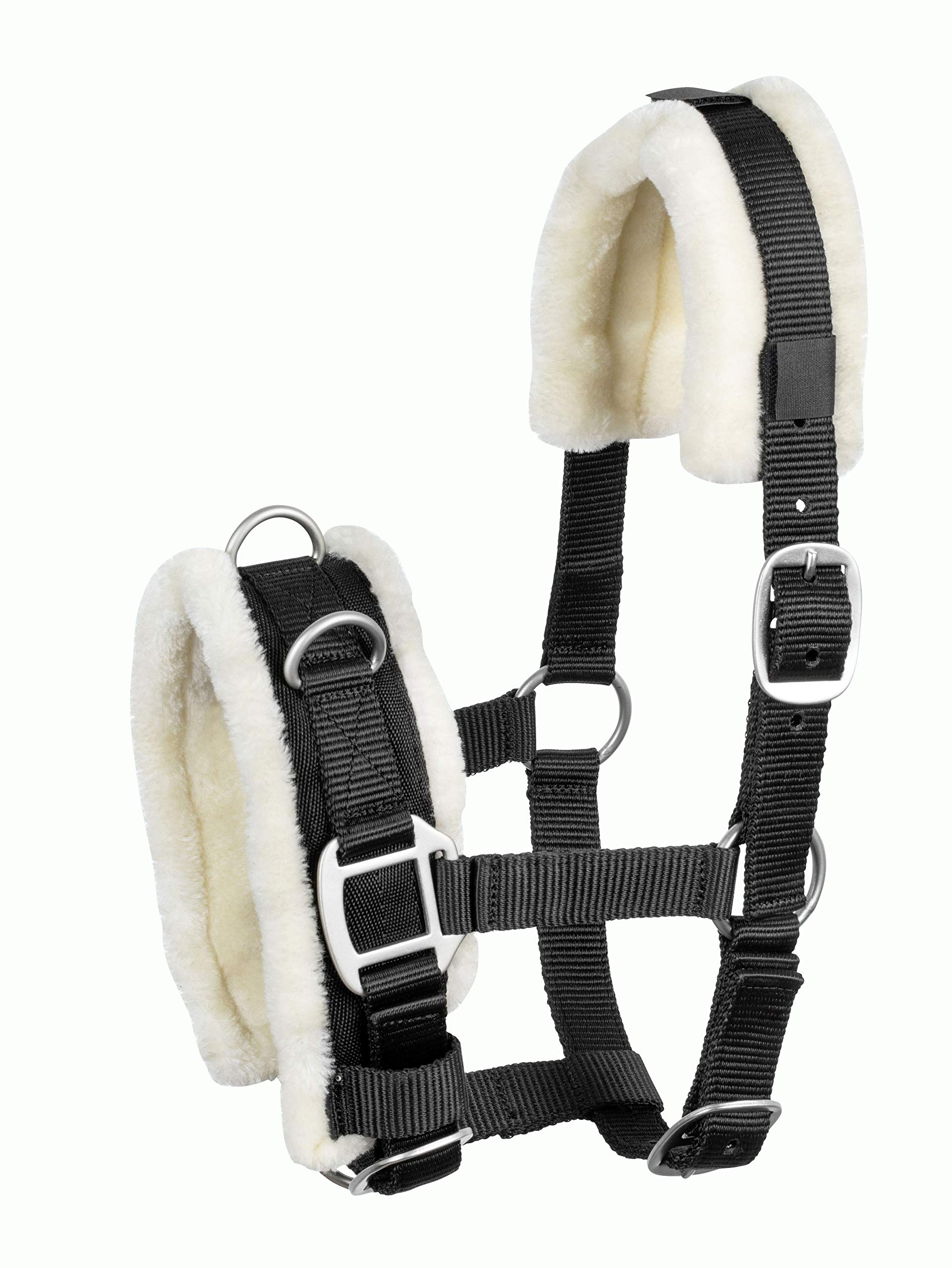 Shetty-Kappzaum Nylon - Mit Kunstfell Unterlegt Für Ponys