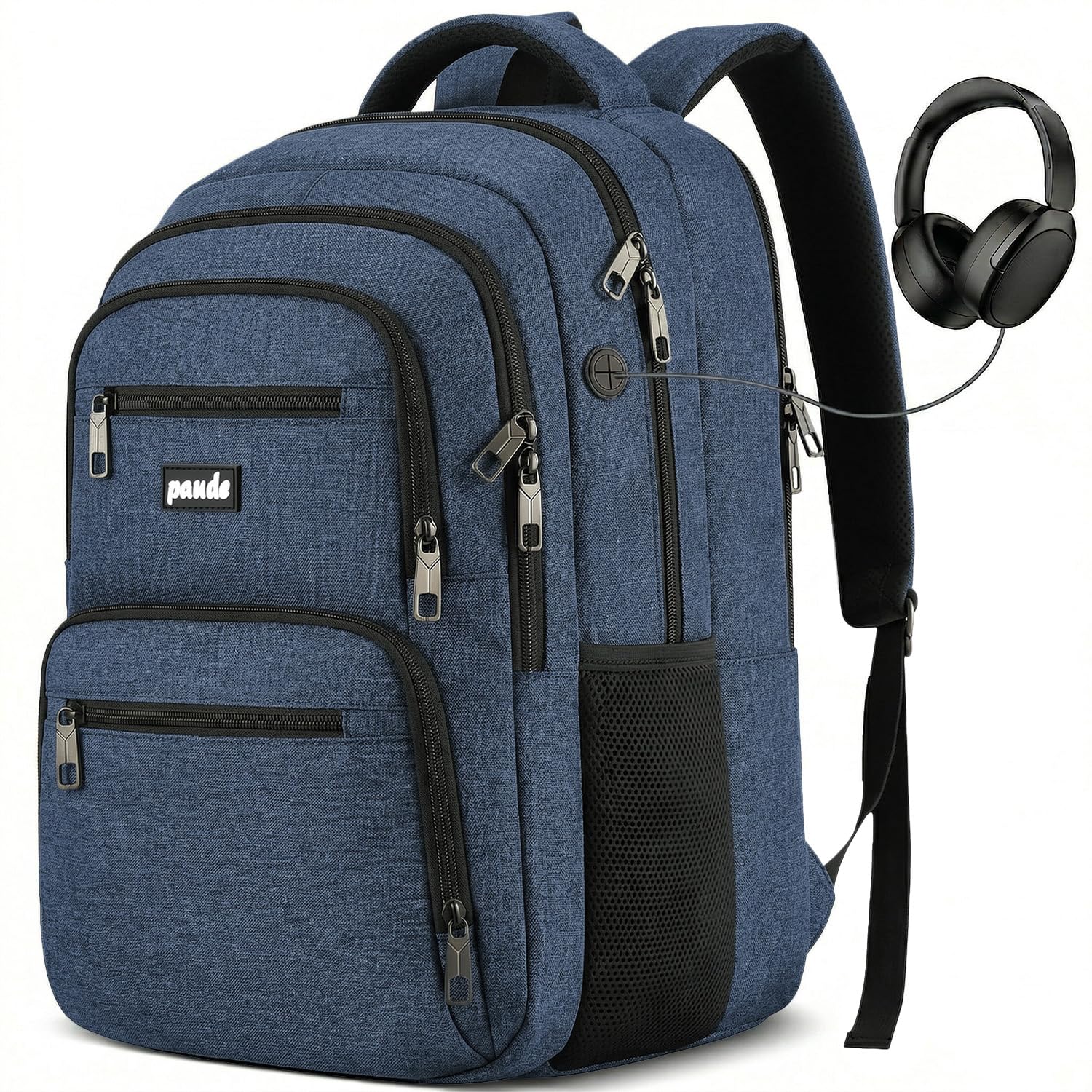 Paude Großer Schulrucksack, 17.3 Zoll Laptop Tasche für Teenager Erwachsene,Tasche Rucksack für High School College Studenten Arbeit