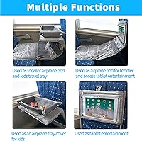 Vista 5 de Cama de avión para niños pequeños con bandeja de viaje para niños