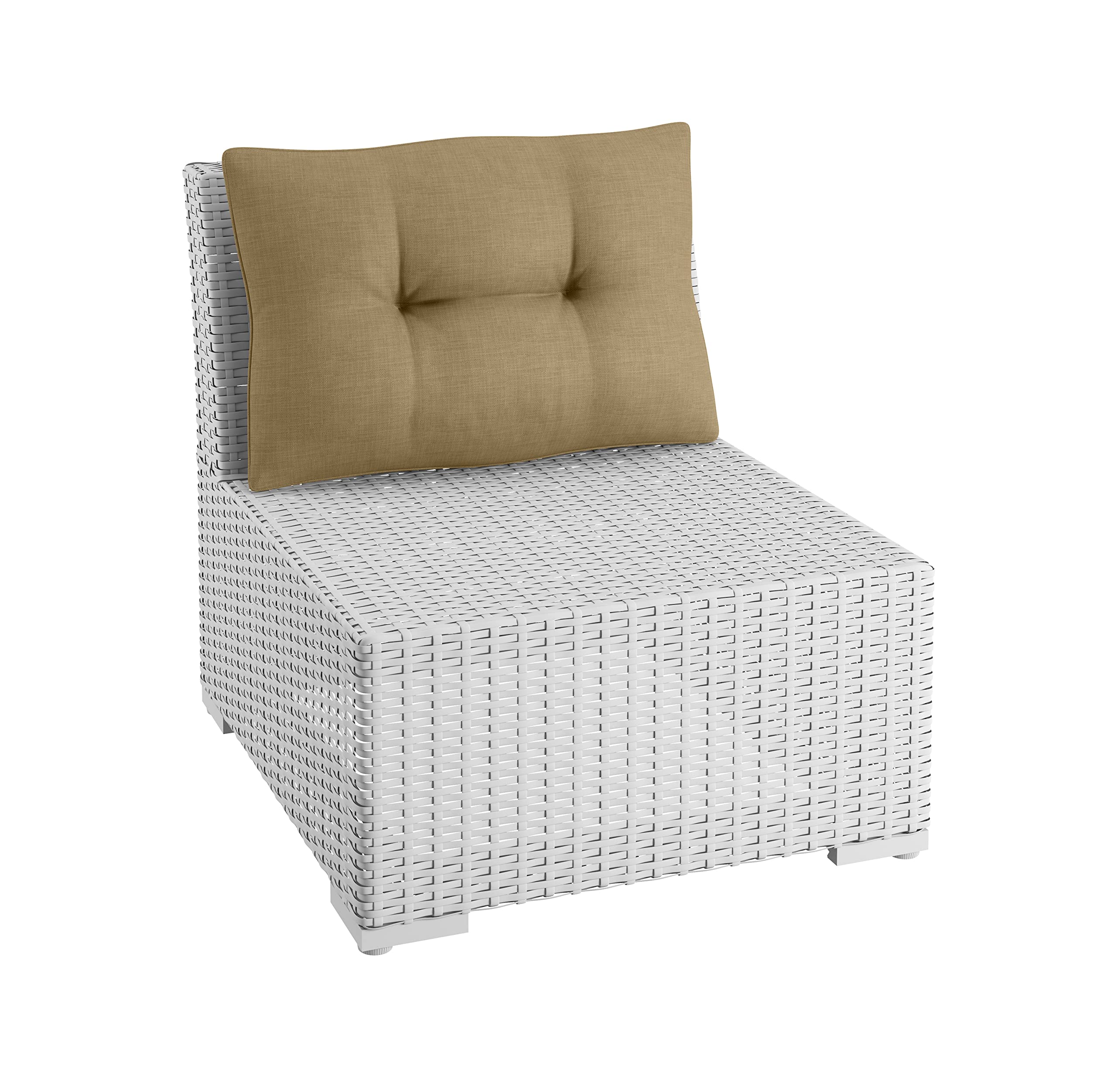 Cuscino Impermeabile Per Giardino - Antracite 50x40x12cm | Resistente UV Per Rattano | Interni/Esterni - Foto 6