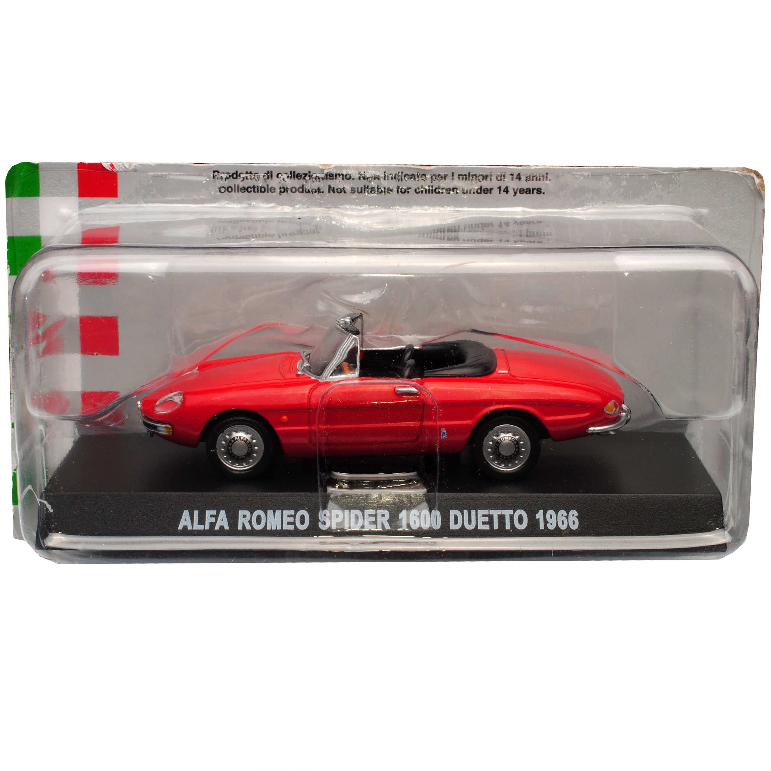 Ixo Alfa Romeo Spider 105 115 1600 Duetto Convertible Red