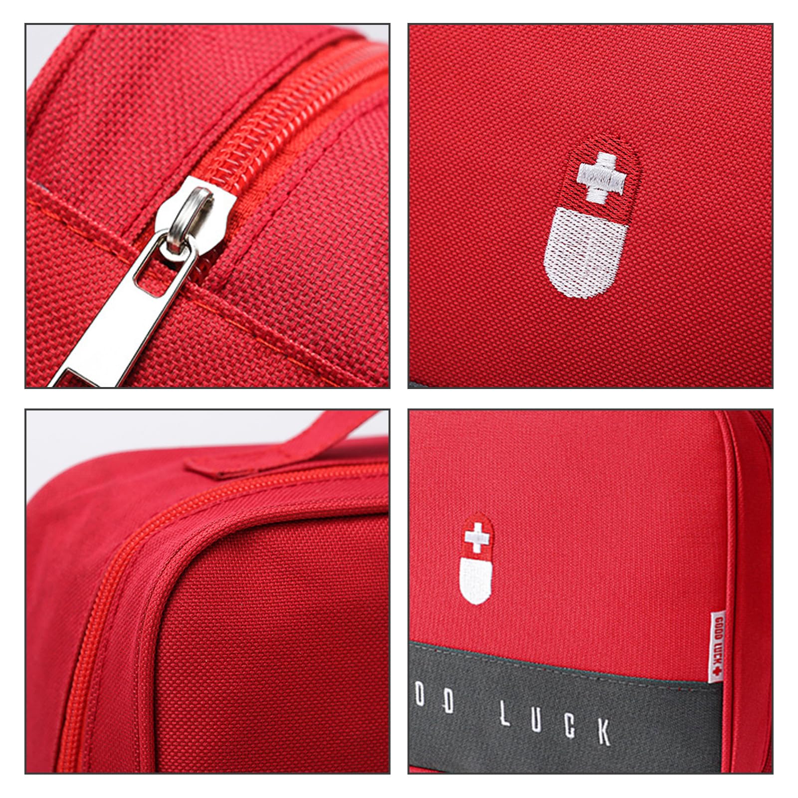 Medikament Tasche Medizinische Notfalltasche,Große Kapazität Medikamententasche Für wasserdichte Medizin Aufbewahrungstasche Medikamententasche Tragbar Für Home Office