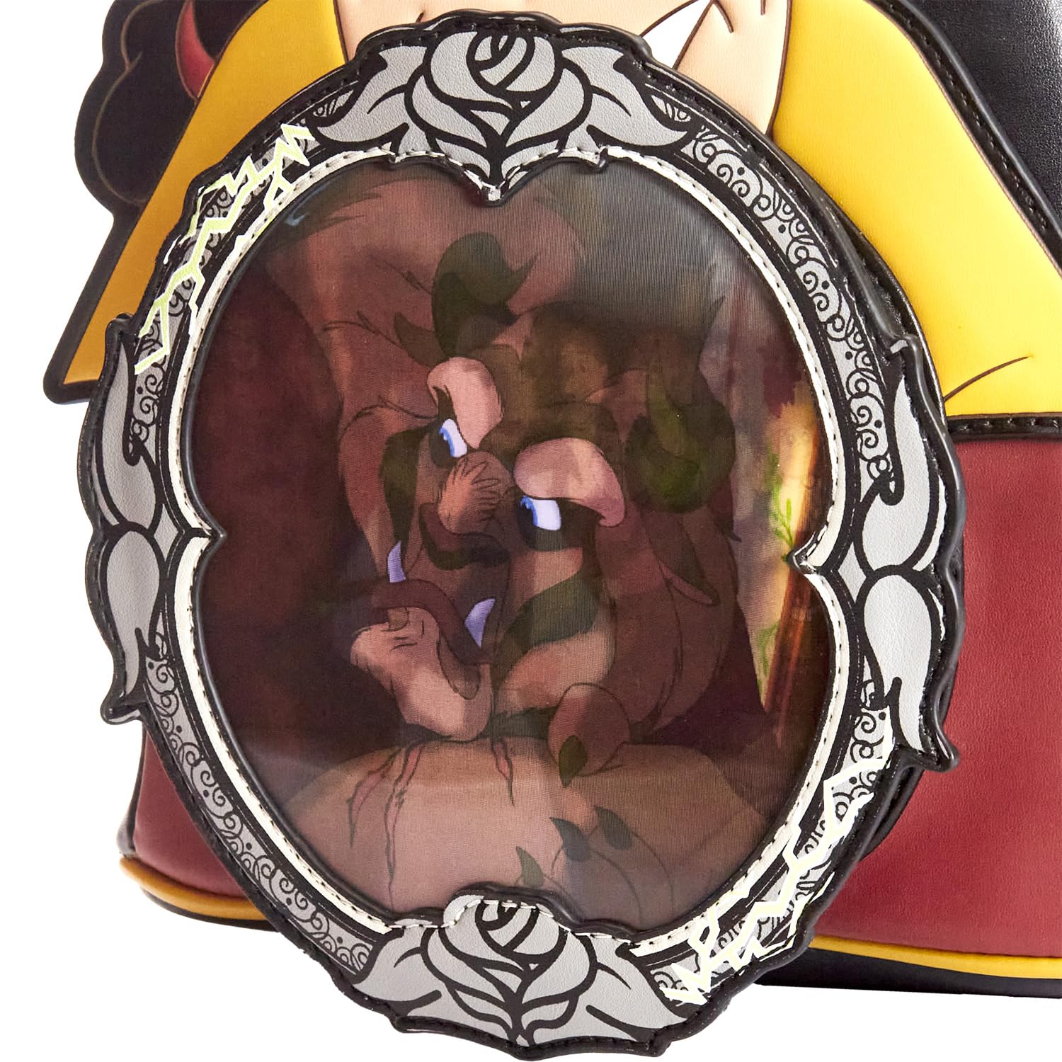Amazon.com: Loungefly Disney Villains Scene Gaston MINI 
