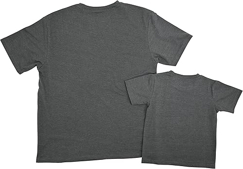 Miniatura 4 de Unique Baby Camisas a juego para el día del padre con texto en inglés "Daddy and Me", para