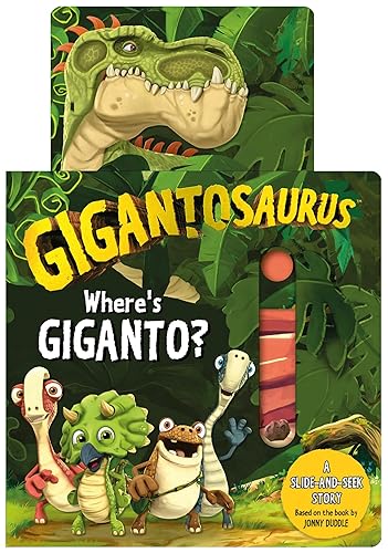 Gigantosaurus: Where's Giganto?: (An Interactive Slide-and-Seek Dinosaur Board Book with Slider Surprises on Each Page - For Toddlers, Preschoolers, and Kids Ages 3-7) - Board book