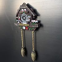 Vista 7 de Cuco Reloj Alemania 3D Refrigerador Imán Viaje Pegatina Recuerdos, Hogar & Cocina Decoración Alemania Imán del refrigerador de China