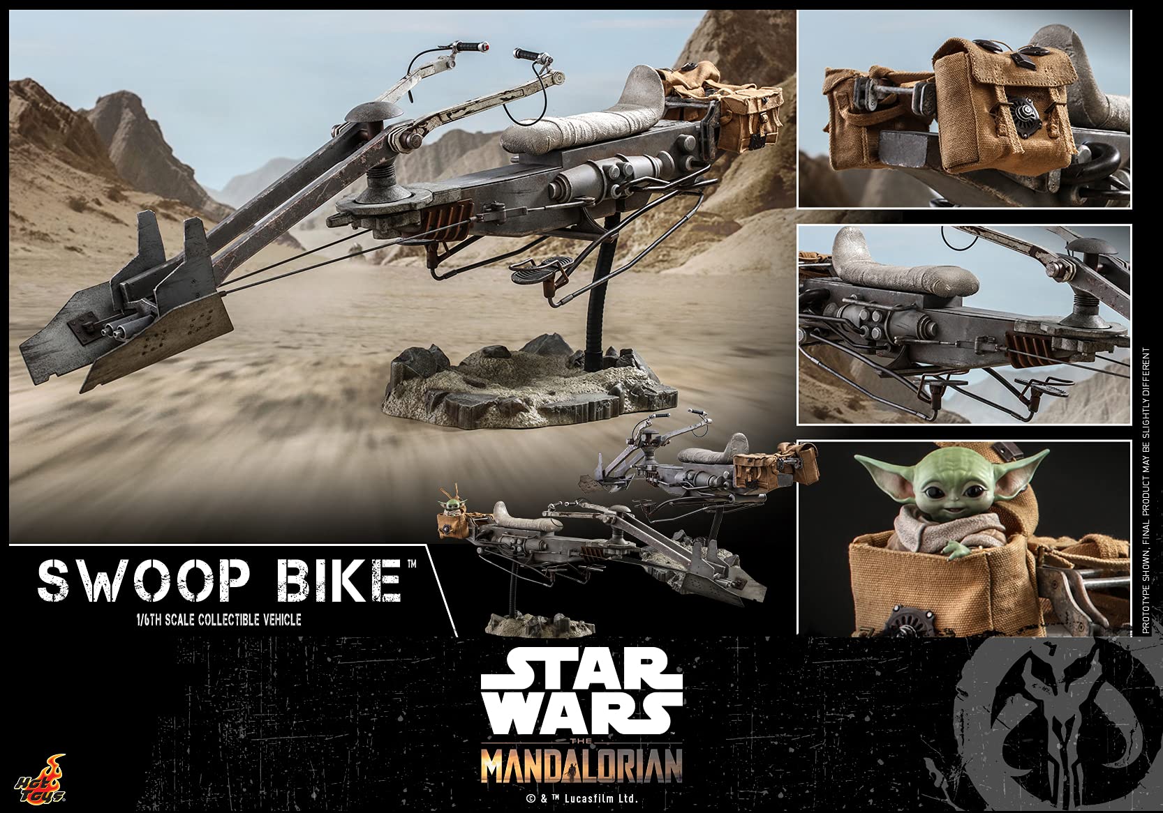 Hot Toys 1:6 Swoop Bike - El Mandaloriano