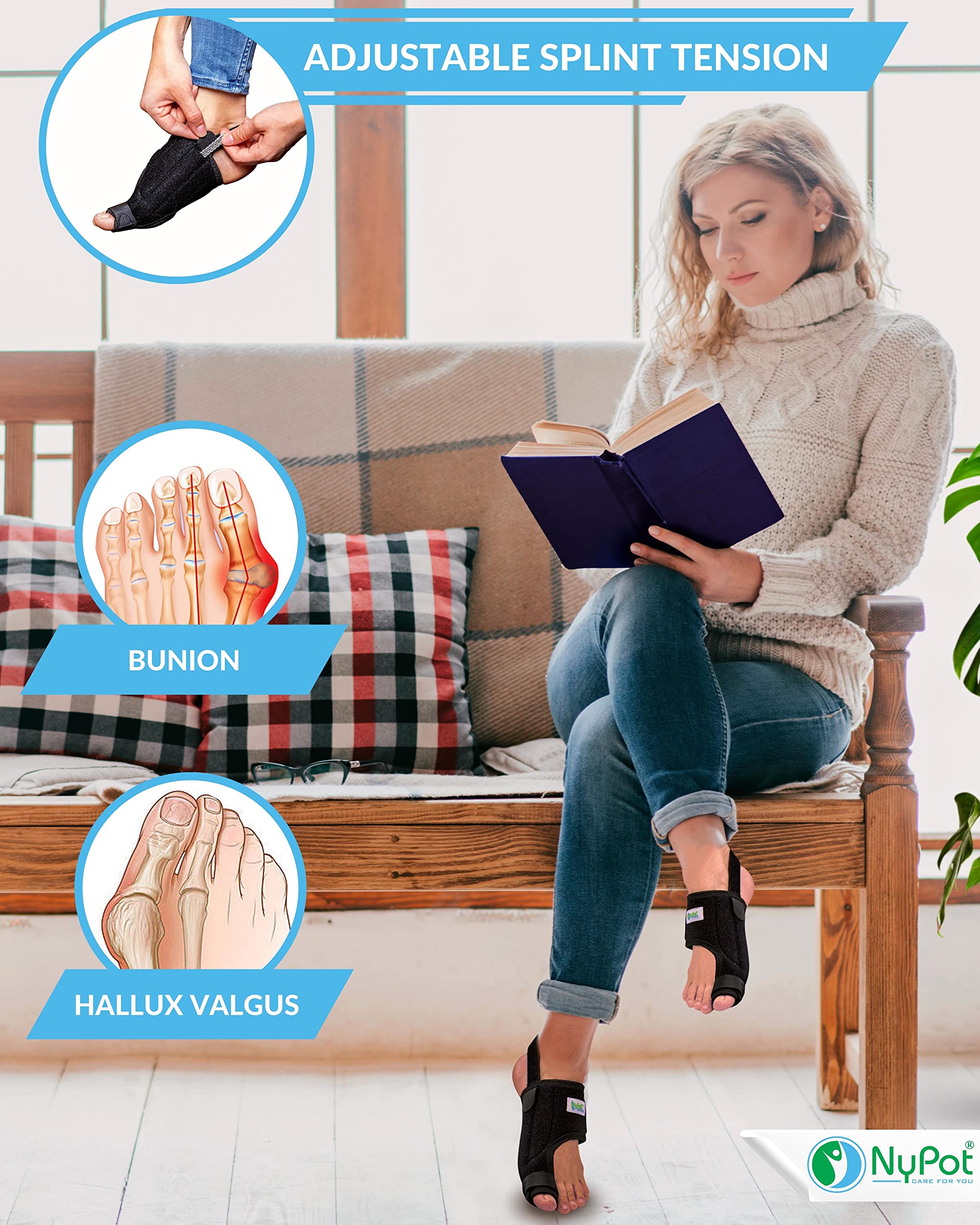 Buy NYPOT Bunion Corrector for Women & Men Premium Bunion Splint and