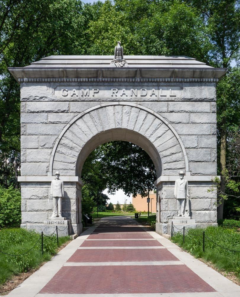 Camp Randall Memorial Arch - Madison, Wisconsin Photograph