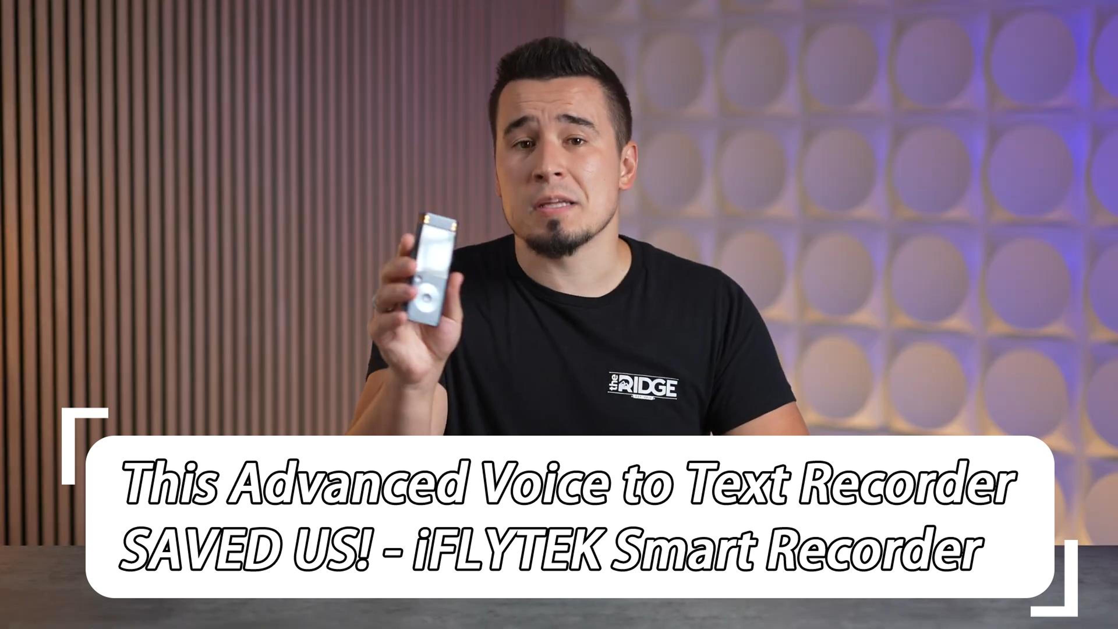Amazon.com: iFLYTEK Offline Voice Recorder with Playback, Secure 