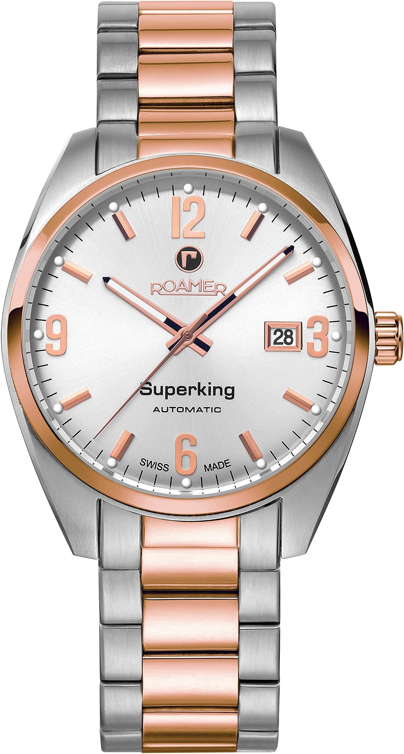 Roamer Superking Automatic Two Tone Men's Watch 550633 49 14 50
