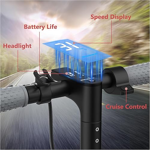 Miniatura 100 de MAXSHOT Scooter eléctrico para adultos, neumáticos de 8.5/10/14 pulgadas, 19/22 mph, motor de 350 W/500 W, rango de 21-28 millas, plegable con doble