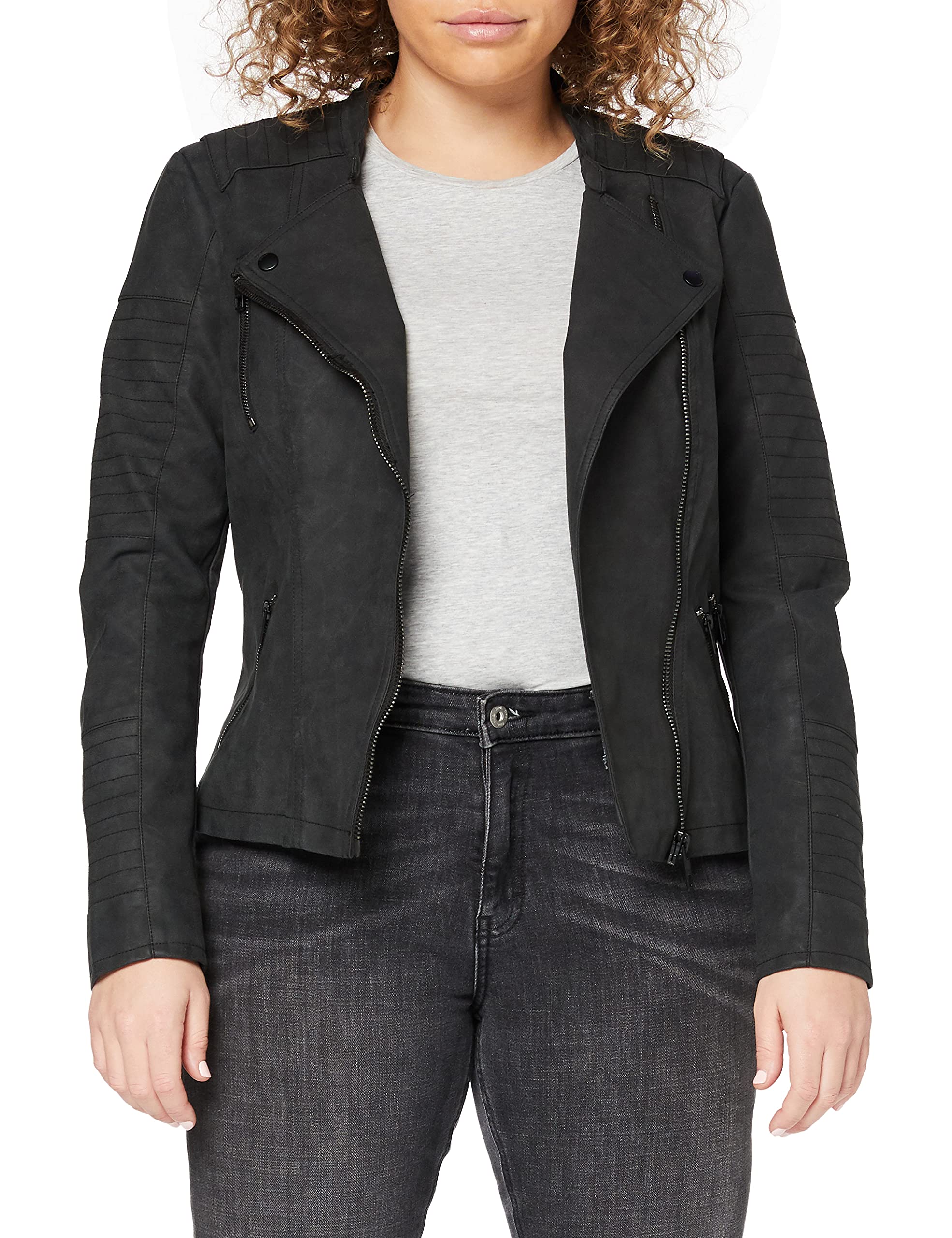 ONLYWomen's Lava Faux Leather Biker Jacket