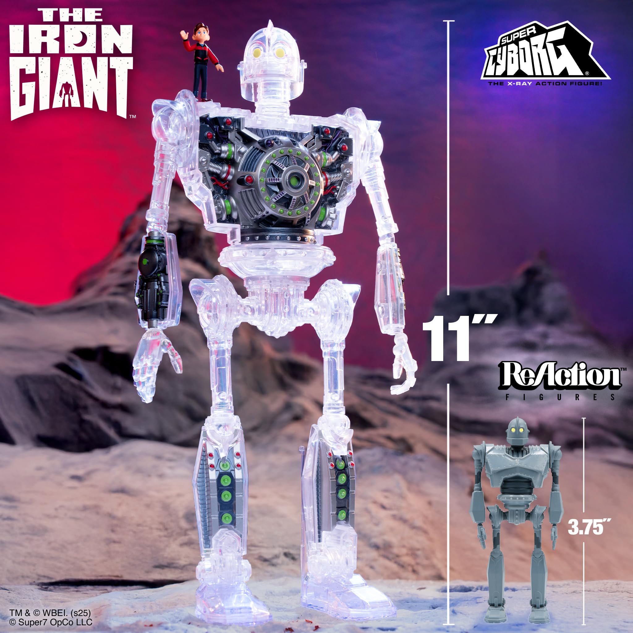 Amazon | Super7 アイアンジャイアント スーパーサイボーグ - アイアン