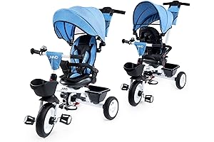 JMMD 6-in-1 Tricycle: Ultimate Adventure for 1-Year-Olds
