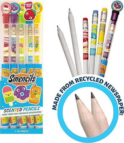 Miniatura 3 de Lápices perfumados de grafito de la marca Scentco empaque de 5 lápices perfumados