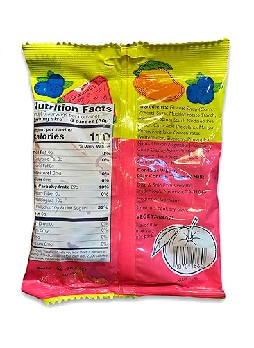 Miniatura 2 de Caramelos de gomita afrutados (2 paquetes)