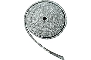 High Temp BBQ Smoker Gasket Seal: Gap Guard Against Heat Loss