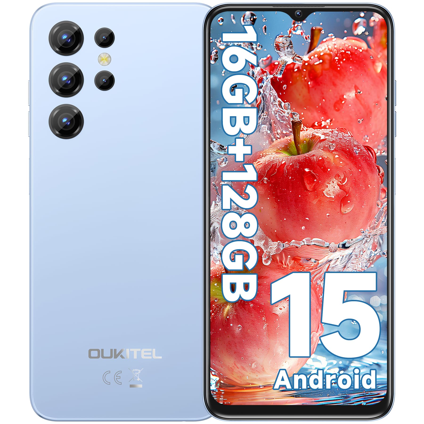 Amazon.com: OUKITEL C1 Android 15 Cell Phone Unlocked 2025