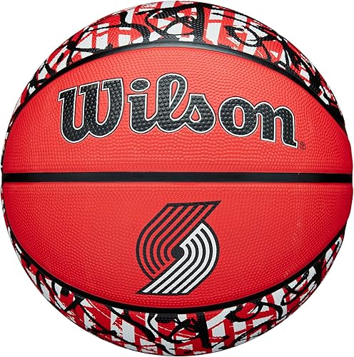 Miniatura 8 de Wilson NBA Team Balones de baloncesto con diseño de grafiti - Talla 7 - 29.5"
