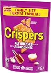 CRISPERS, Tous les arômes habillés, les collations scolaires, est-ce une puce ou un cracker, 240 g