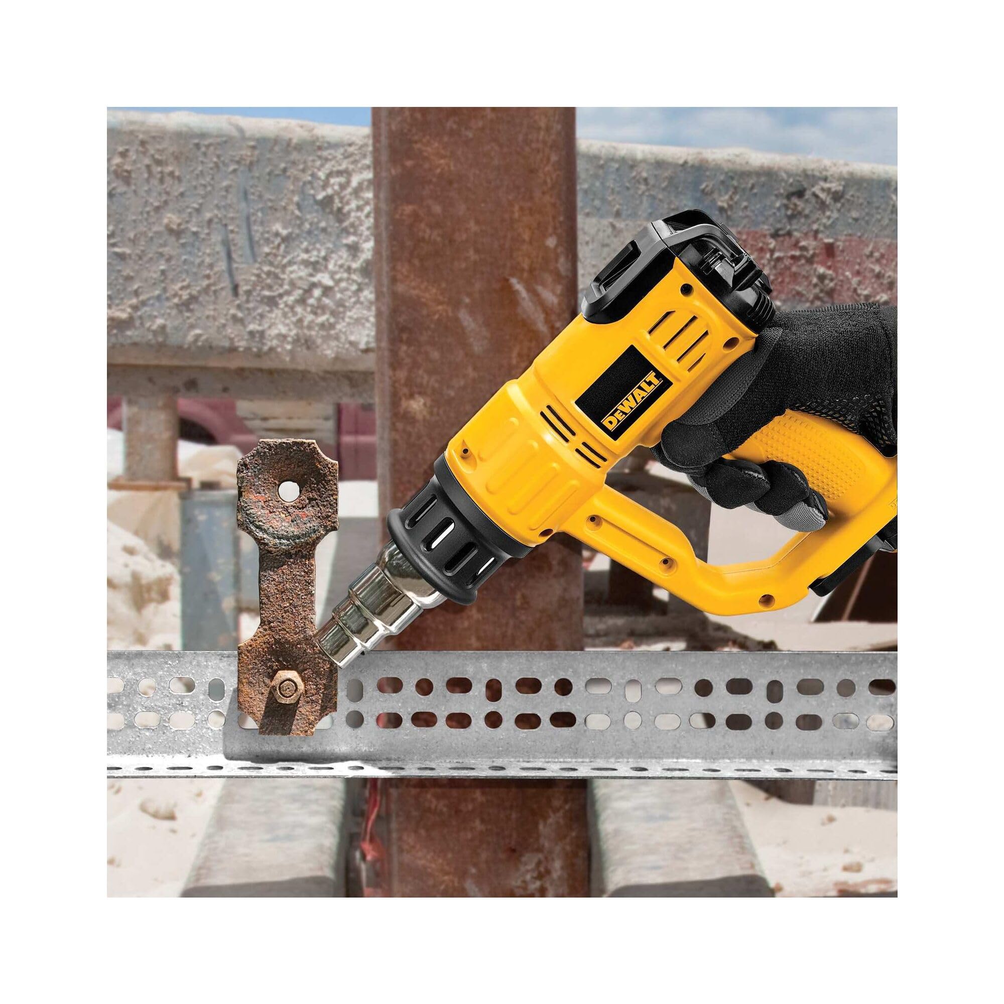 DEWALT D26414-QS Decapeur Thermique Filaire 2000W Pistolet Thermique avec Affichage Digital