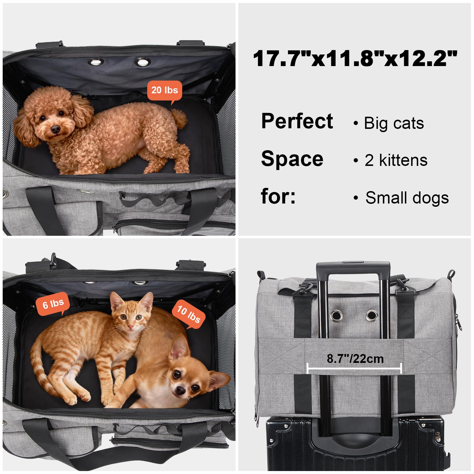 Ownpets Trasportatori da viaggio per cani