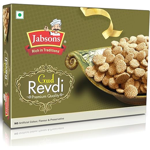 Jabsons Gud Revdi Gajak Sweet 400gm