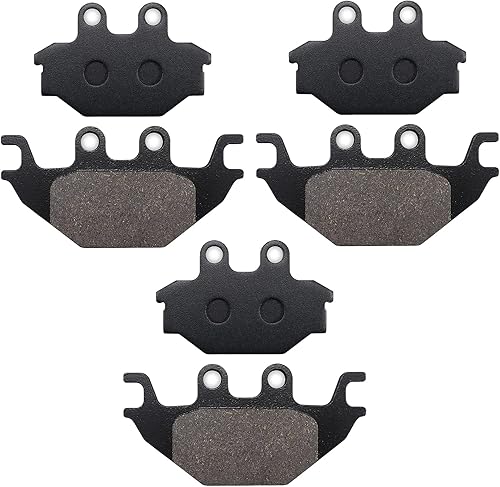 Cyleto Pastillas de Freno Delanteras y Traseras para CAN AM CAN-AM DS250 DS 250 2007-2014 Kawasaki KVF300 KYMCO MXU 250 300 500 UXV 500 700 SYM