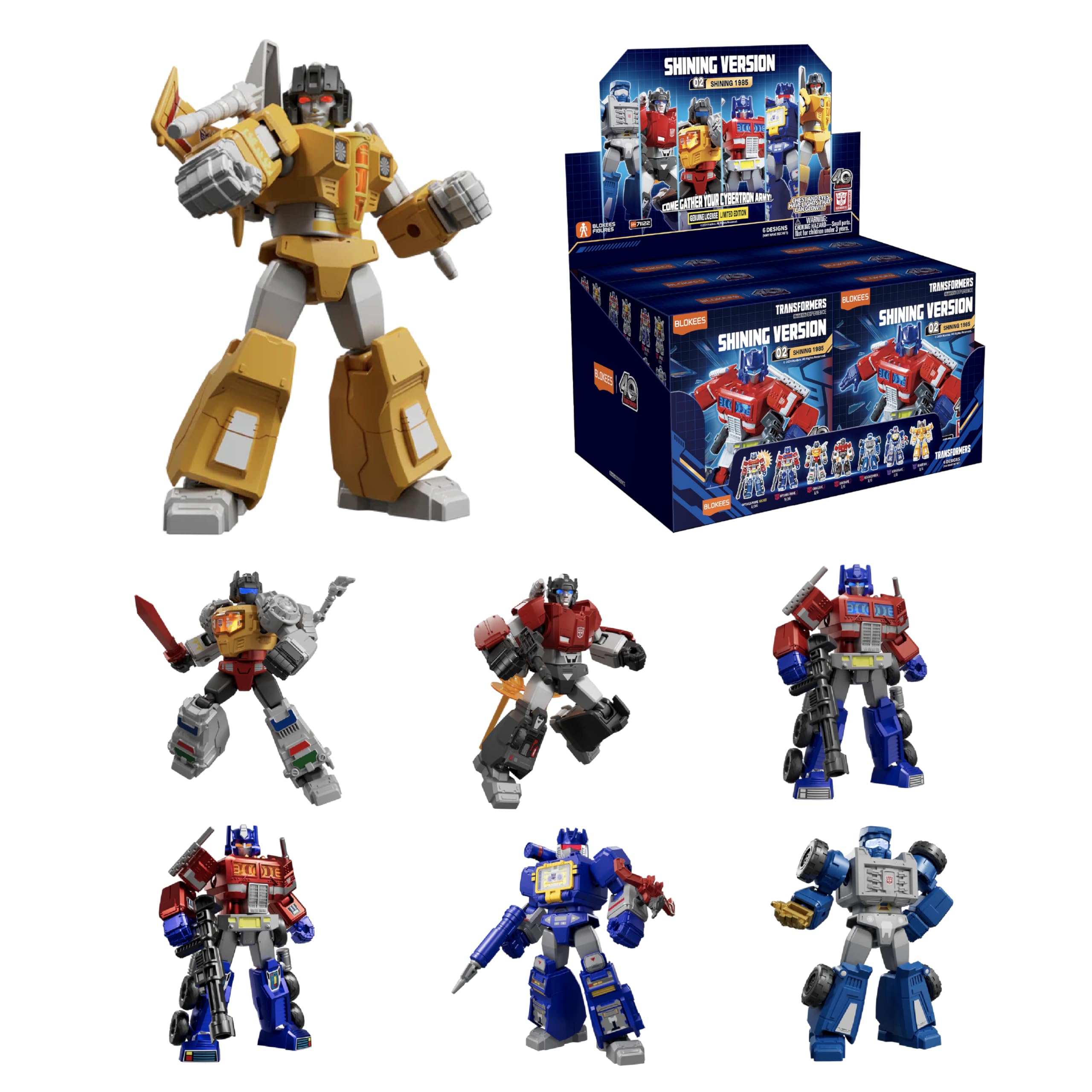 BLOKEES - Transformers Figures -Shining Version 02 Shining 1985- CDU