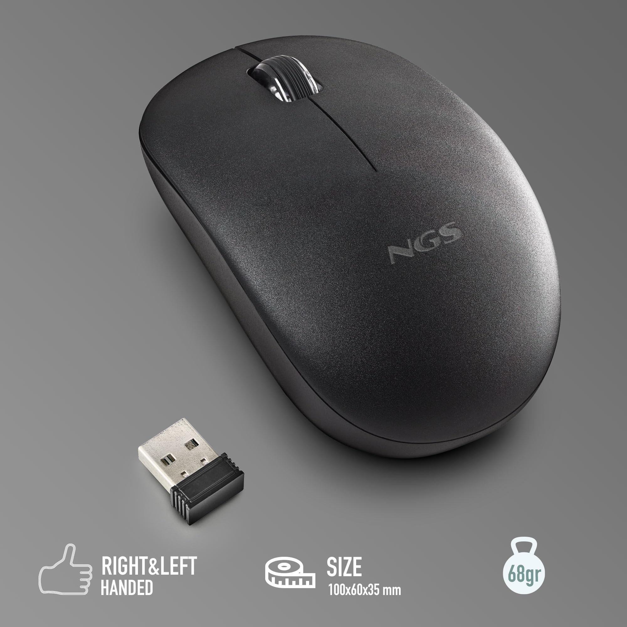 Ngs Fog Pro Wireless Mouse One Size