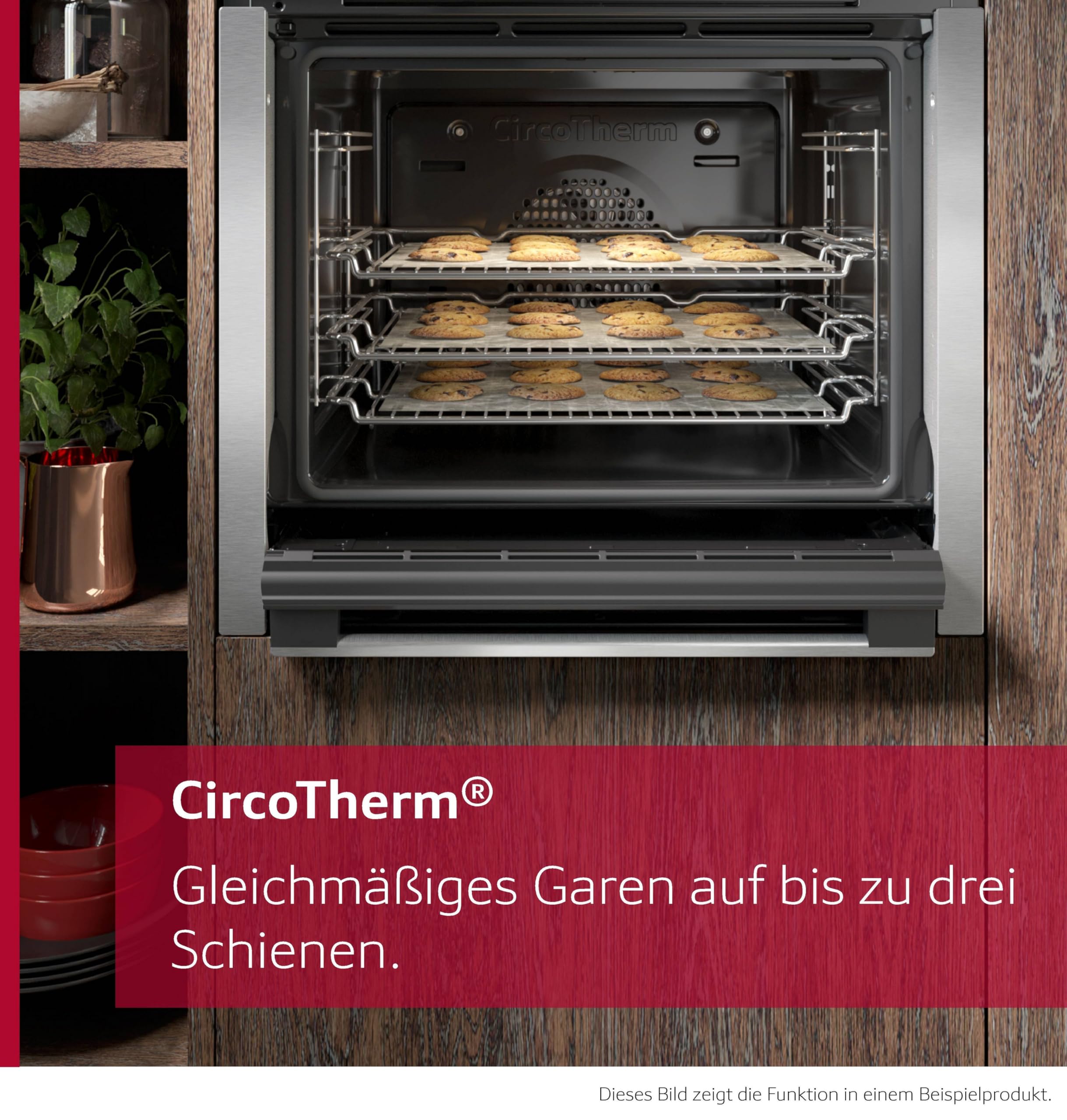 NEFF N30 Einbau-Backofen 60 x 60 cm LED Touch Control 3D Heißluft CircoTherm Air Fry Pyrolyse Schwarz