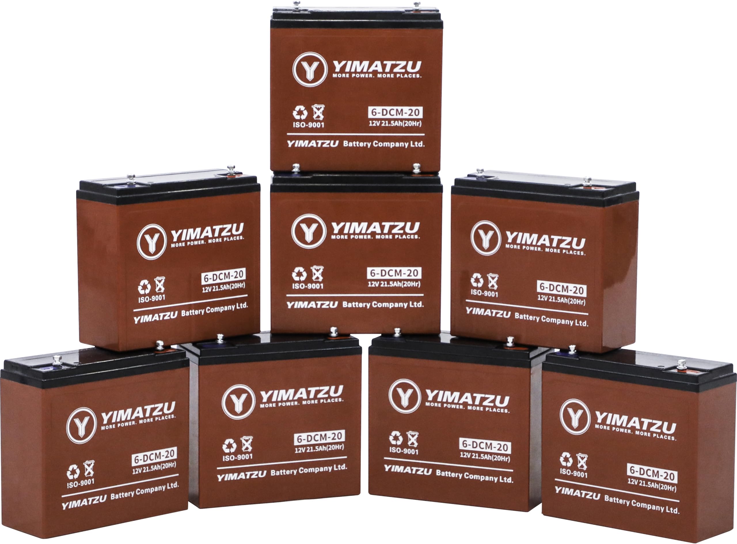 Yimatzu 6-DCM-20 AGM 12V 20Ah Battery DCM Battery on the Market