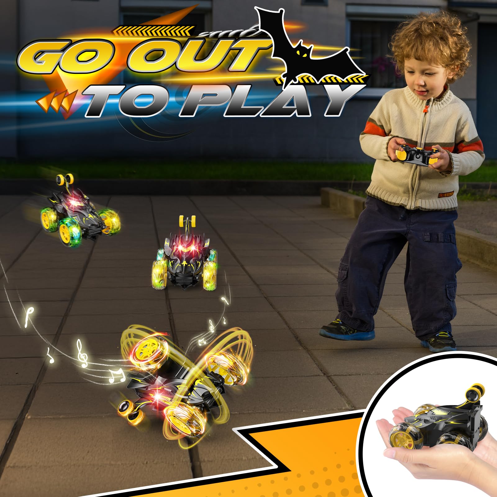 Braxel 360° Flips Remote Control Cars - Image 3