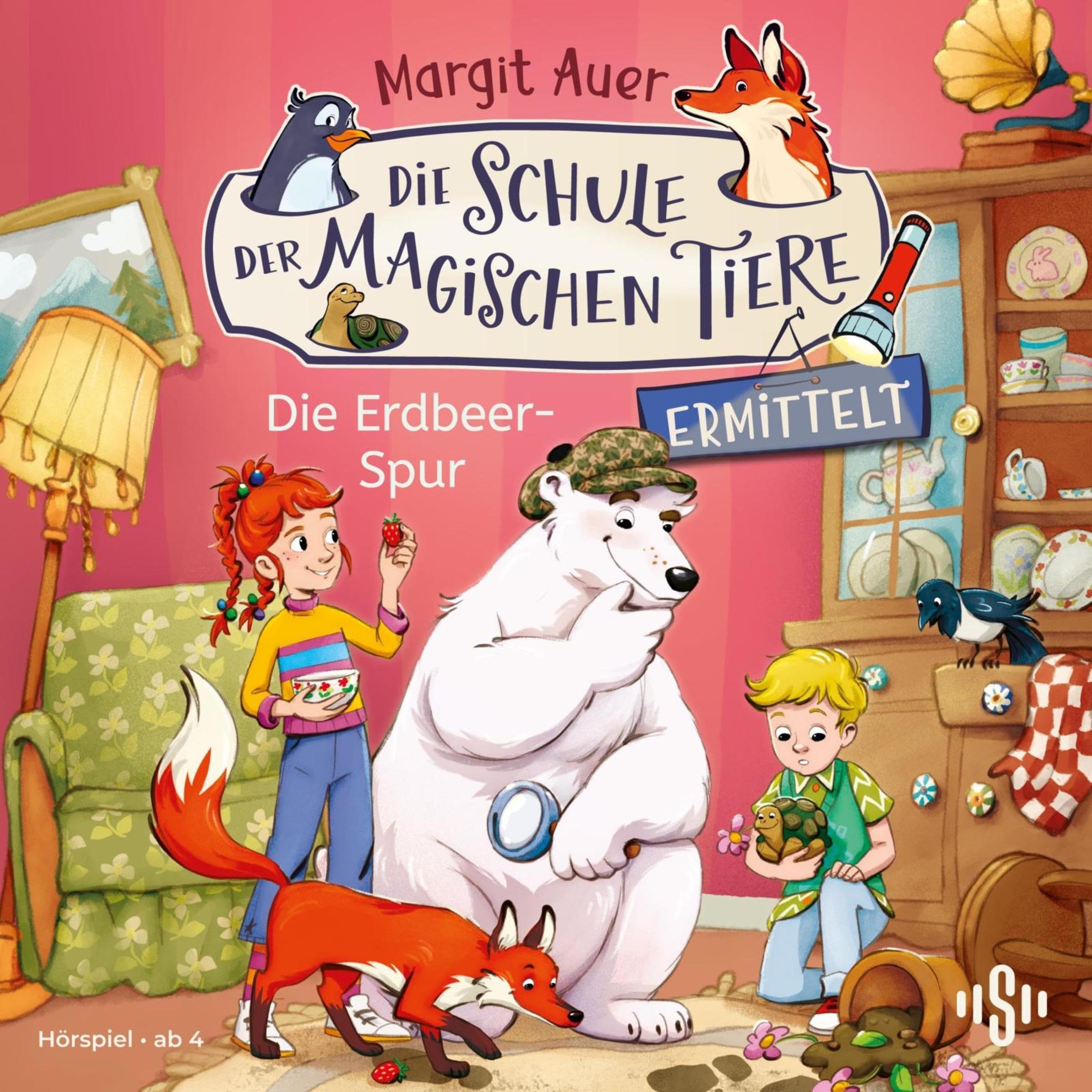 Cover art for Die Schule der magischen Tiere ermittelt Neuausgabe 8: Die Erdbeer-Spur