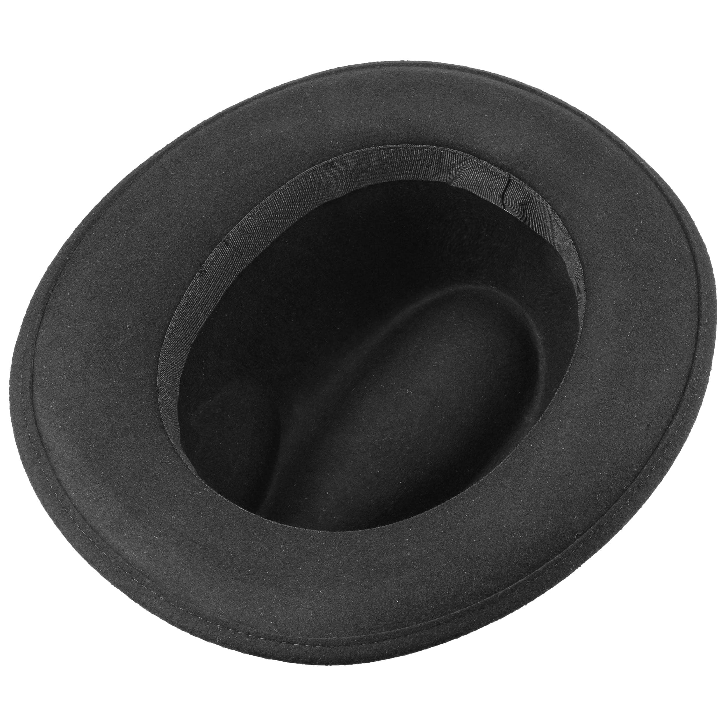 Lipodo Basic Bogart Filzhut Fedora Made in Italy Damen und Herren Sommer Winter