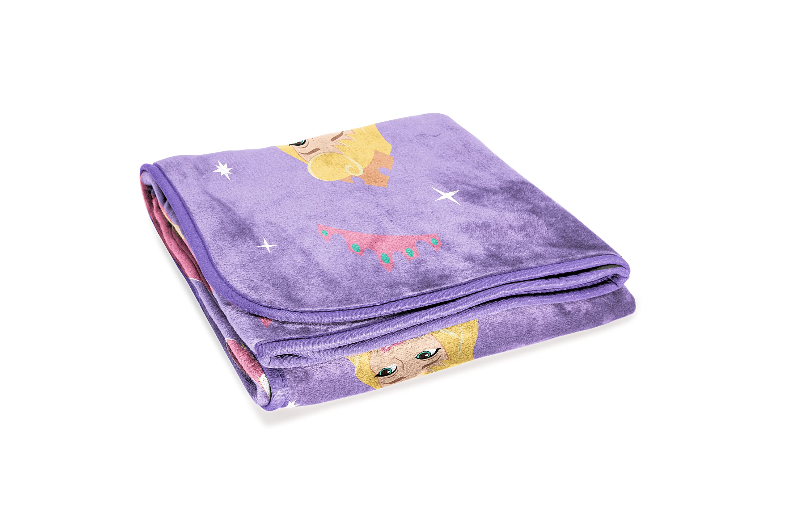 Disney Princess Pasar el Rato Manta Suave Esponjosa para Niños 130 x 150cm