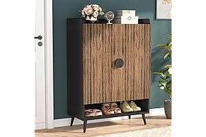 Tribesigns 7-Tier Shoe Cabinet with Doors: Premium Shoe Storage Solution