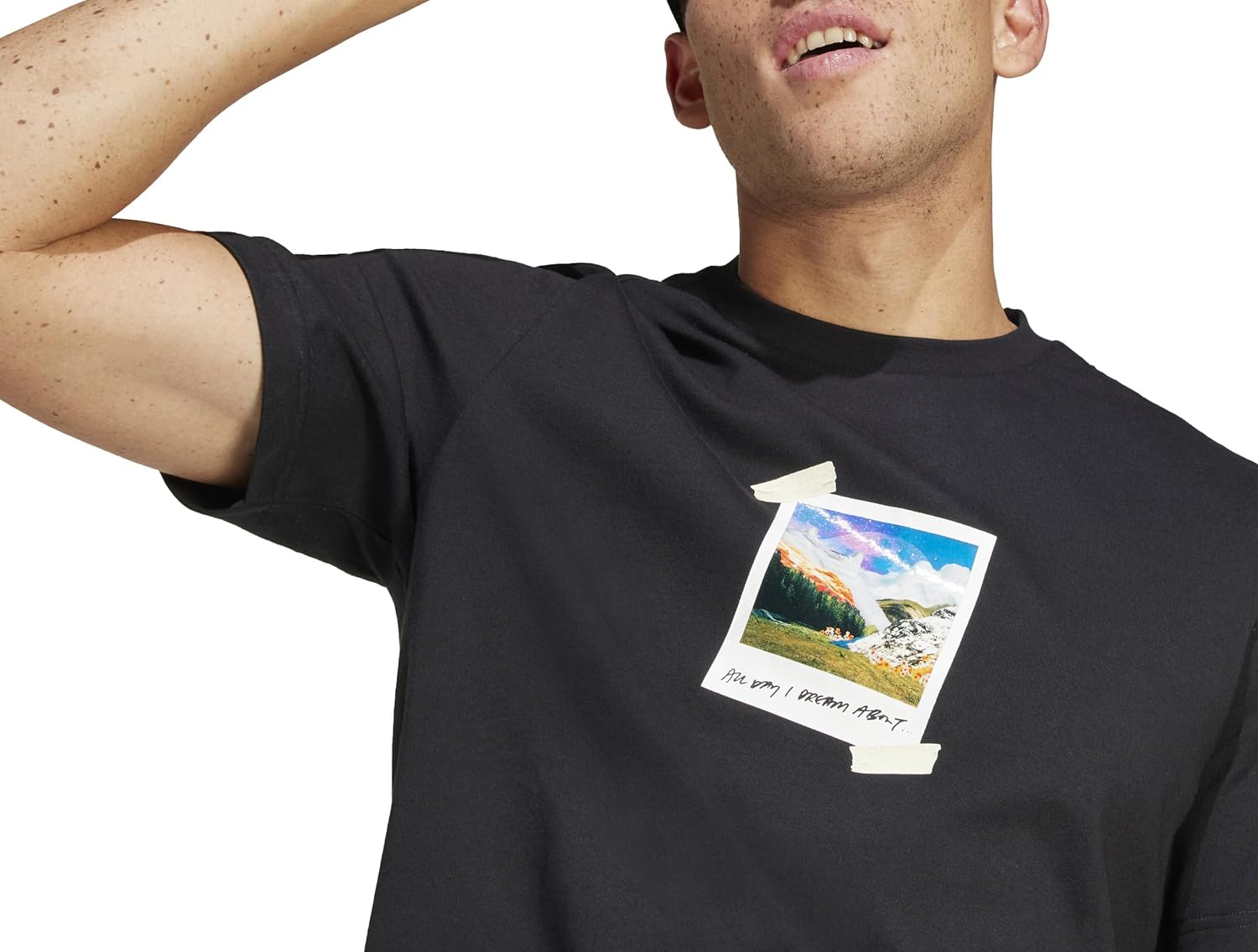 Adidas Mens All Day I Dream About… Graphic T-Shirt