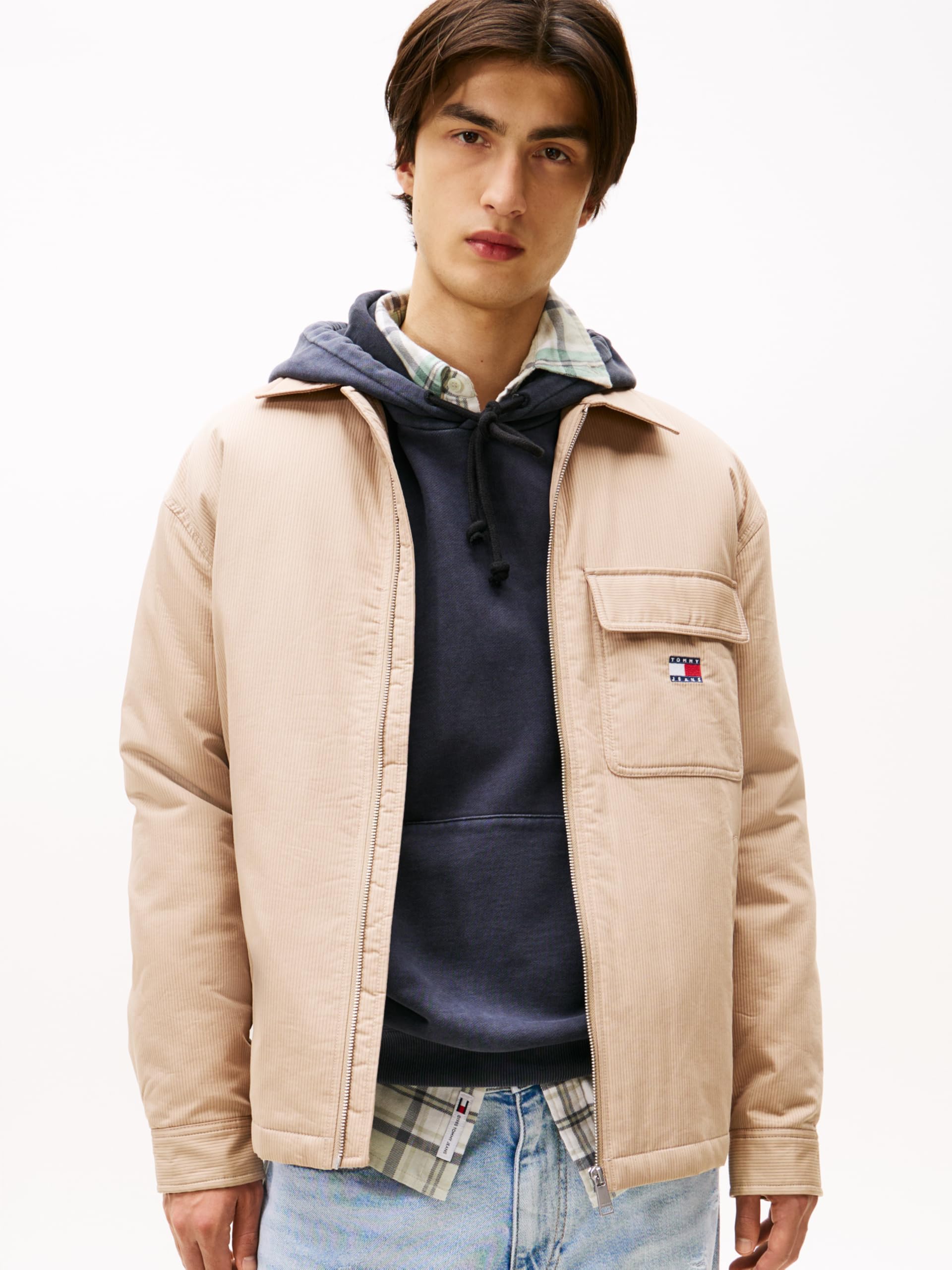 Tommy Hilfiger TJM PADDED TECH CORD OVERSHIRT Gömlek Erkek