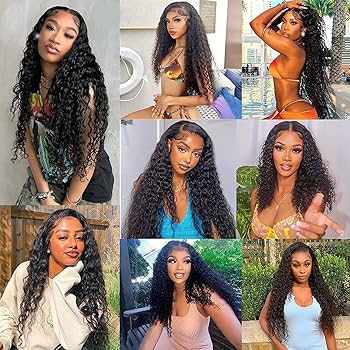 Amazon.com : Lemoda Deep Wave 13x6 Full Lace Frontal Wigs Human Amazon.com : Lemoda Deep Wave 13x6 Full Lace Frontal Wigs Human
