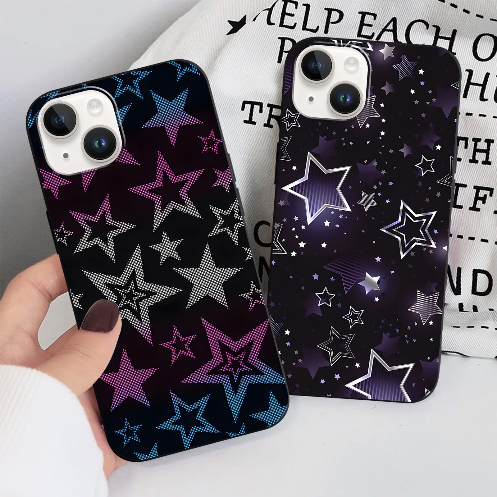 Amazon.com: 2 Pack Y2K Cute Phone Case for iPhone 14/iPhone 13 6.1