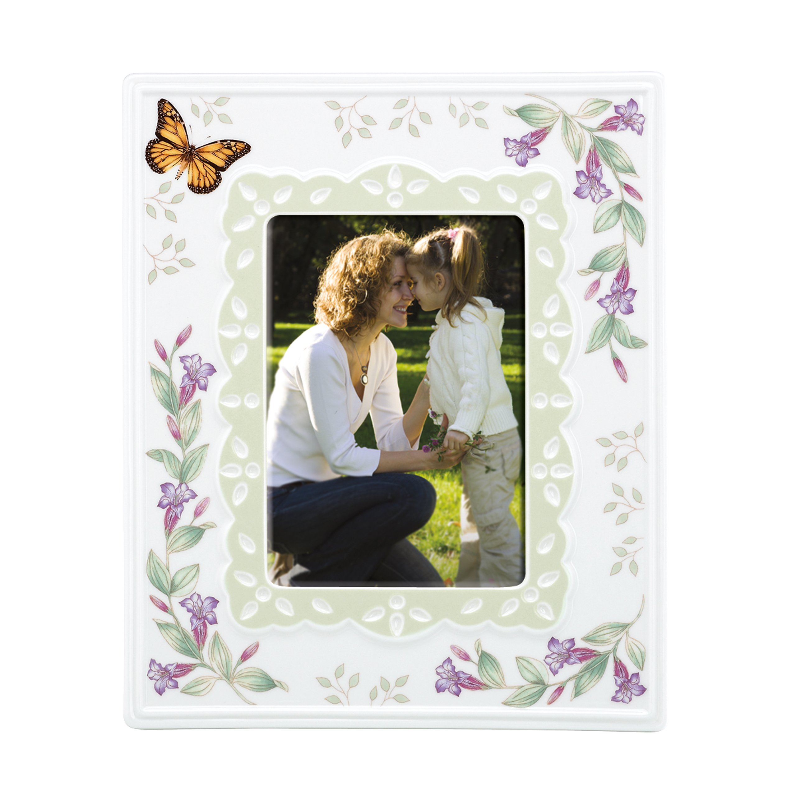 L'Appartement【GOODGRIEF! 】BorderTops Amazon.com - Lenox Butterfly Meadow Colors 5 by 7 Frame - Luxury