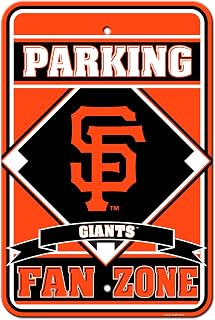MLB San Francisco Giants Plastic Parking Sign, One Size, Team Color
